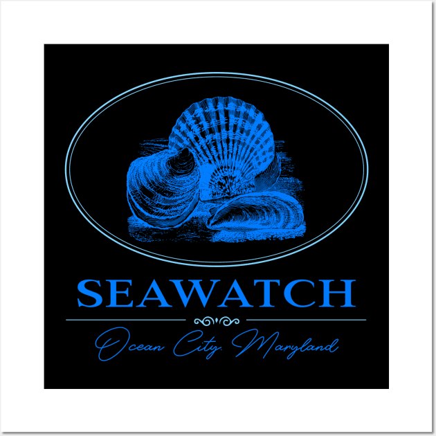 Seawatch Condo Resort Ocean City Maryland Coastal Hwy Design Wall Art by Joaddo